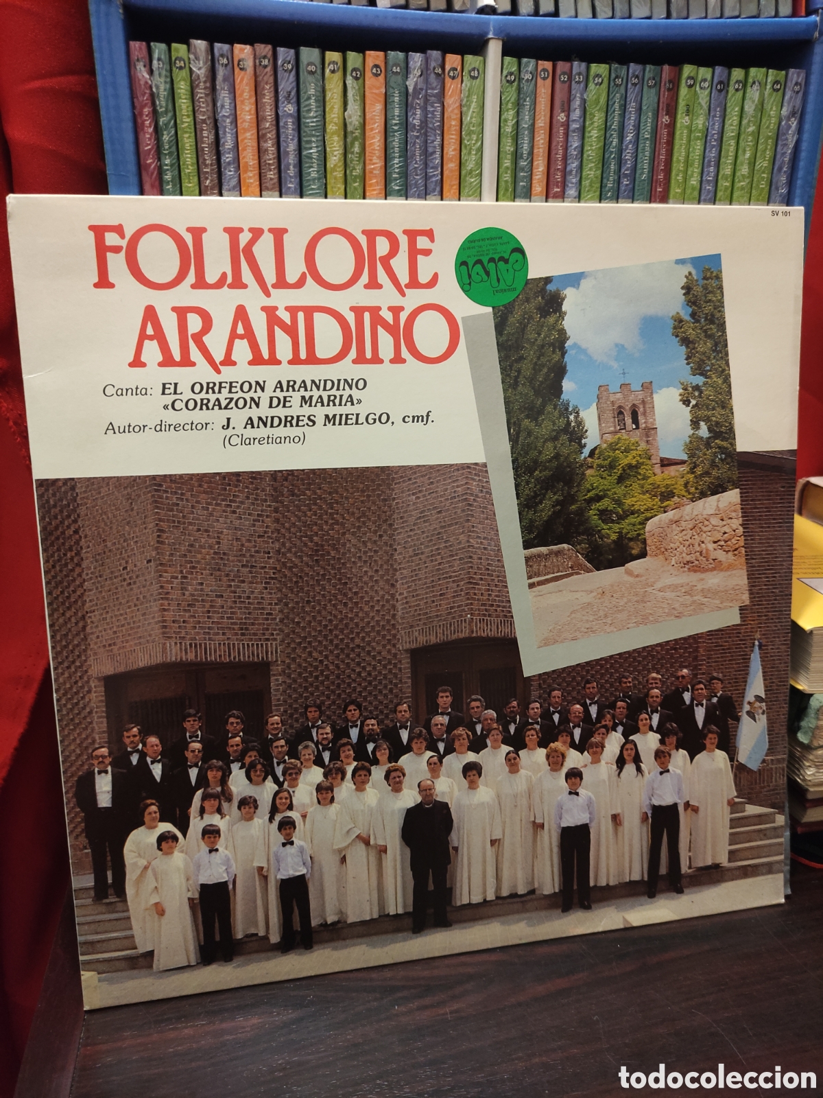Discos de vinilo: FOLKLORE ARANDINO - Canta : EL ORFEON ARANDINO / CORAZON DE MARIA - LP