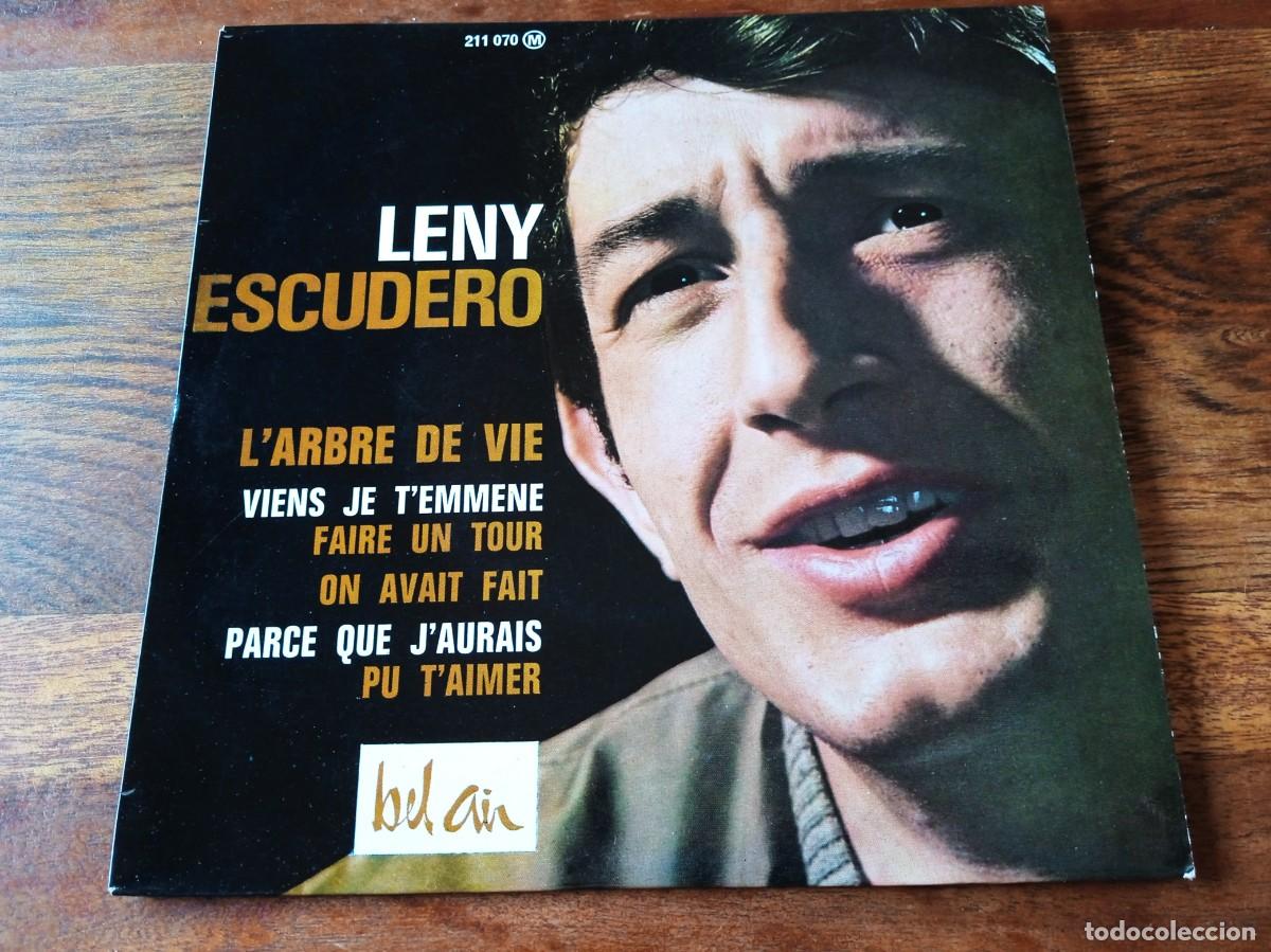 Discos de vinilo: Leny Escudero - L'arbre de vie, On avait fait - Single Ep original Bel Air Francia
