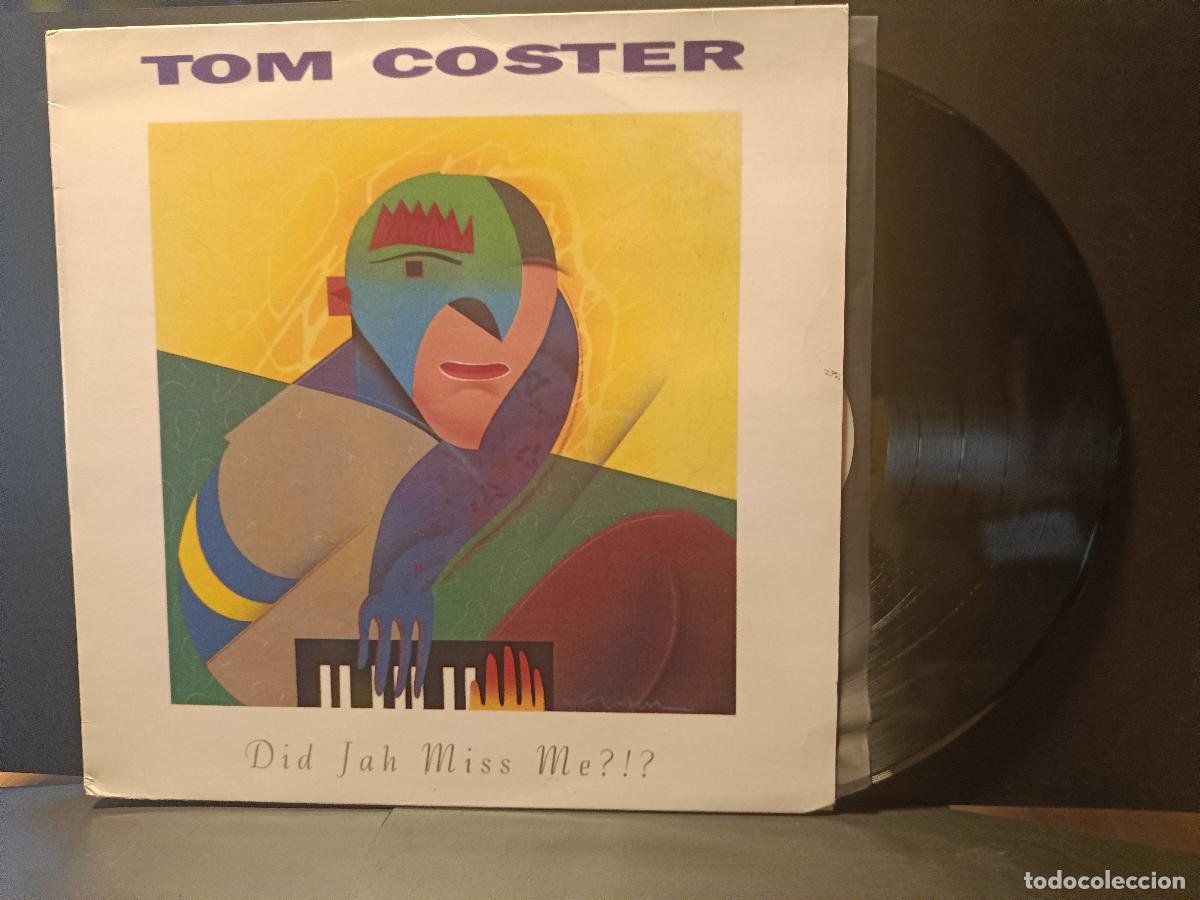 Discos de vinilo: TOM COSTER -SANTANA- DID JAM MISS ME?? LP ESPA&Ntilde;A 1991 PEPETO TOP