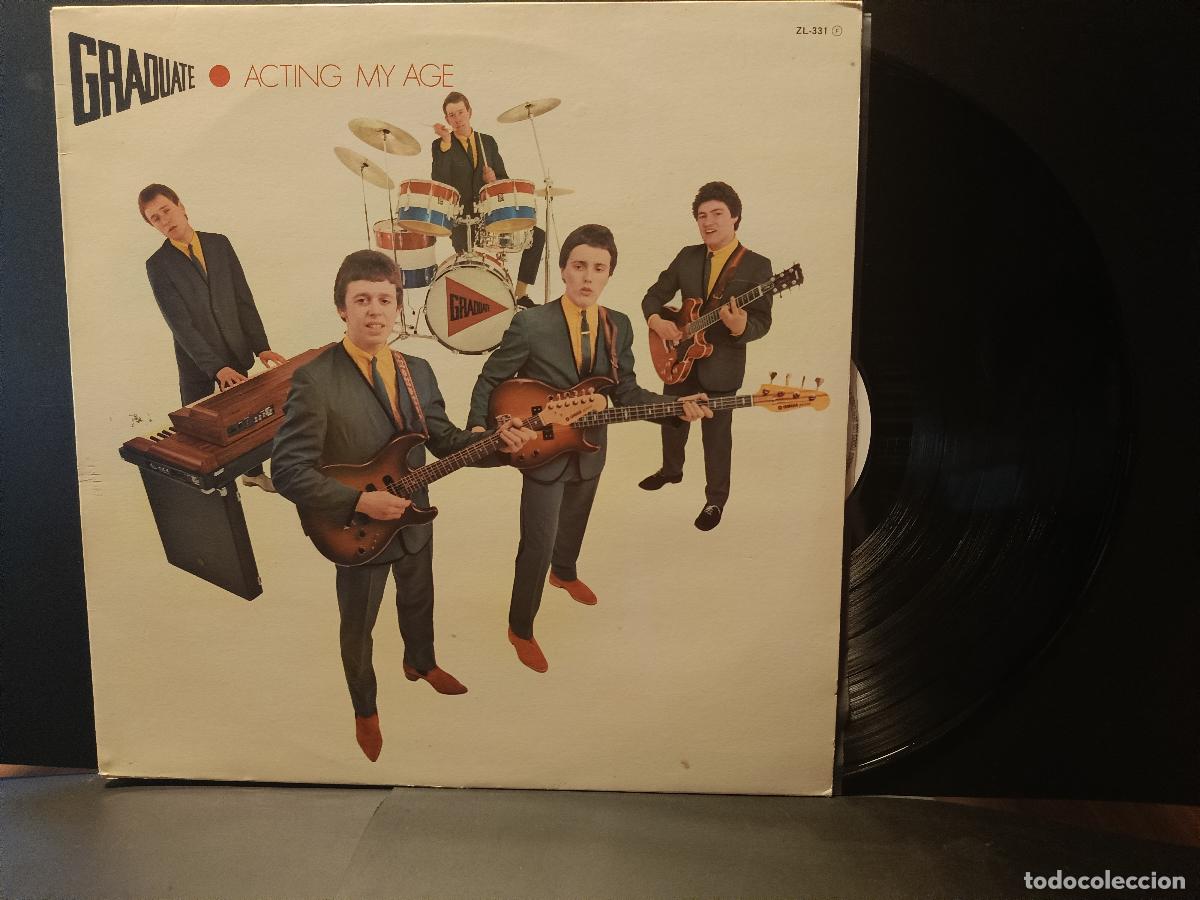 Discos de vinilo: GRADUATE - (TEARS FOR FEARS) ACTING MY AGE LP ESPA&Ntilde;A 1980 PEPETO TOP