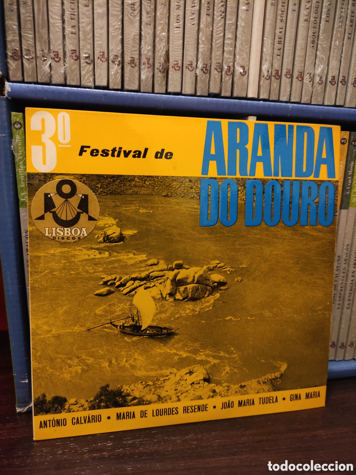 Discos de vinilo: 3&ordm; FESTIVAL DE ARANDA DO DOURO - MARIA DE LOURDES RESENDE - ANTONIO CALVARIO - JOAO MARIA TUDELA