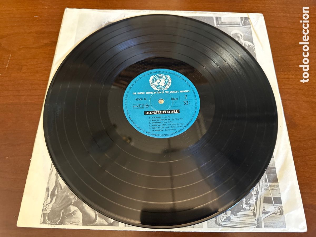 Discos de vinilo: LP. Various &ndash; All-Star Festival - Foto 7