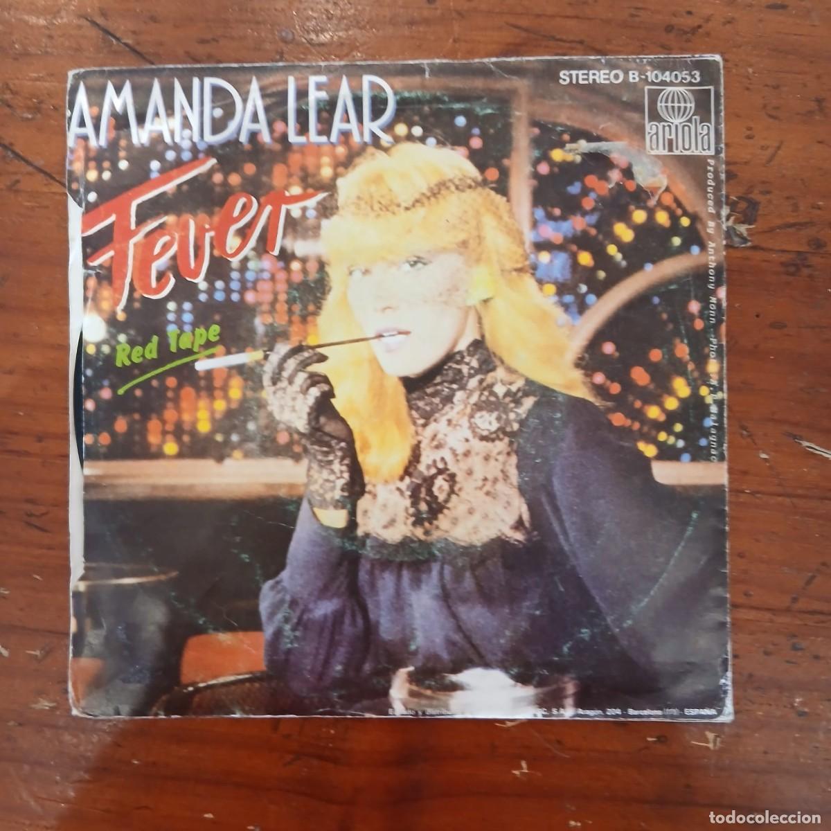 Discos de vinilo: Disco single de amando lear