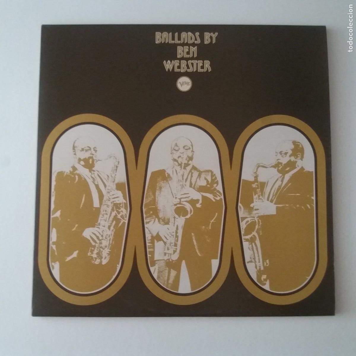 Vinyl records: Ben Webster &lrm;&ndash; Ballads By Ben Webster. Doble LP