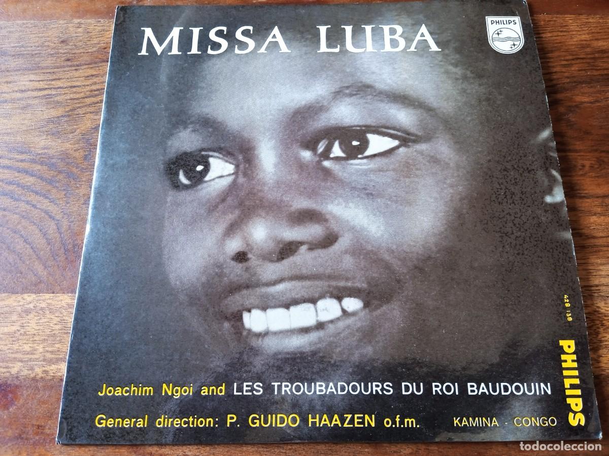 Discos de vinilo: Missa Luba - Kyrie Sanctus Benedictus Agnus dei, Gloria Credo - Single Ep original Philips Holland