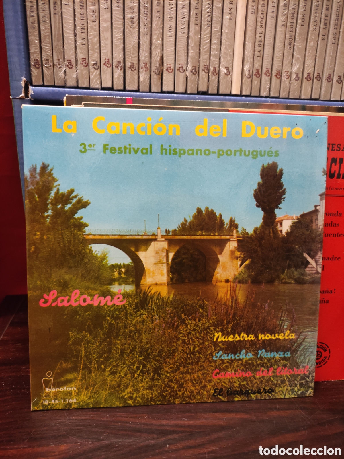 Discos de vinilo: SALOM&Eacute; - LA CANCI&Oacute;N DEL DUERO - 3&deg; er Festival HISPANO-PORTUGUES
