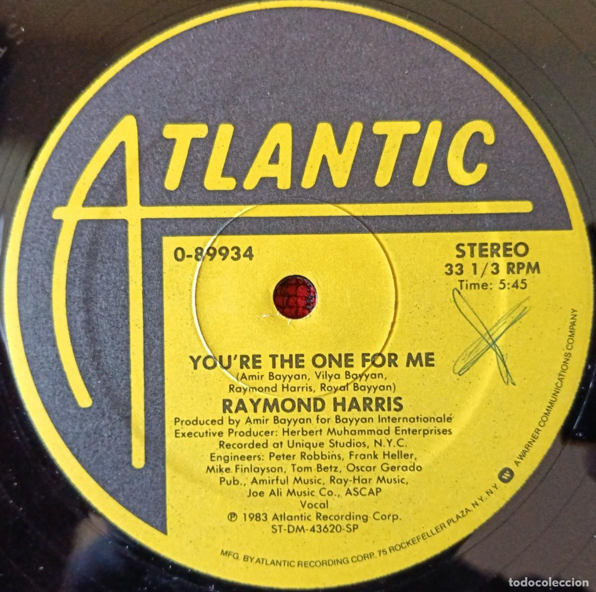 Discos de vinilo: RAYMOND HARRIS ** You're The One For Me ** MAXI SINGLE VINILO 1983 USA