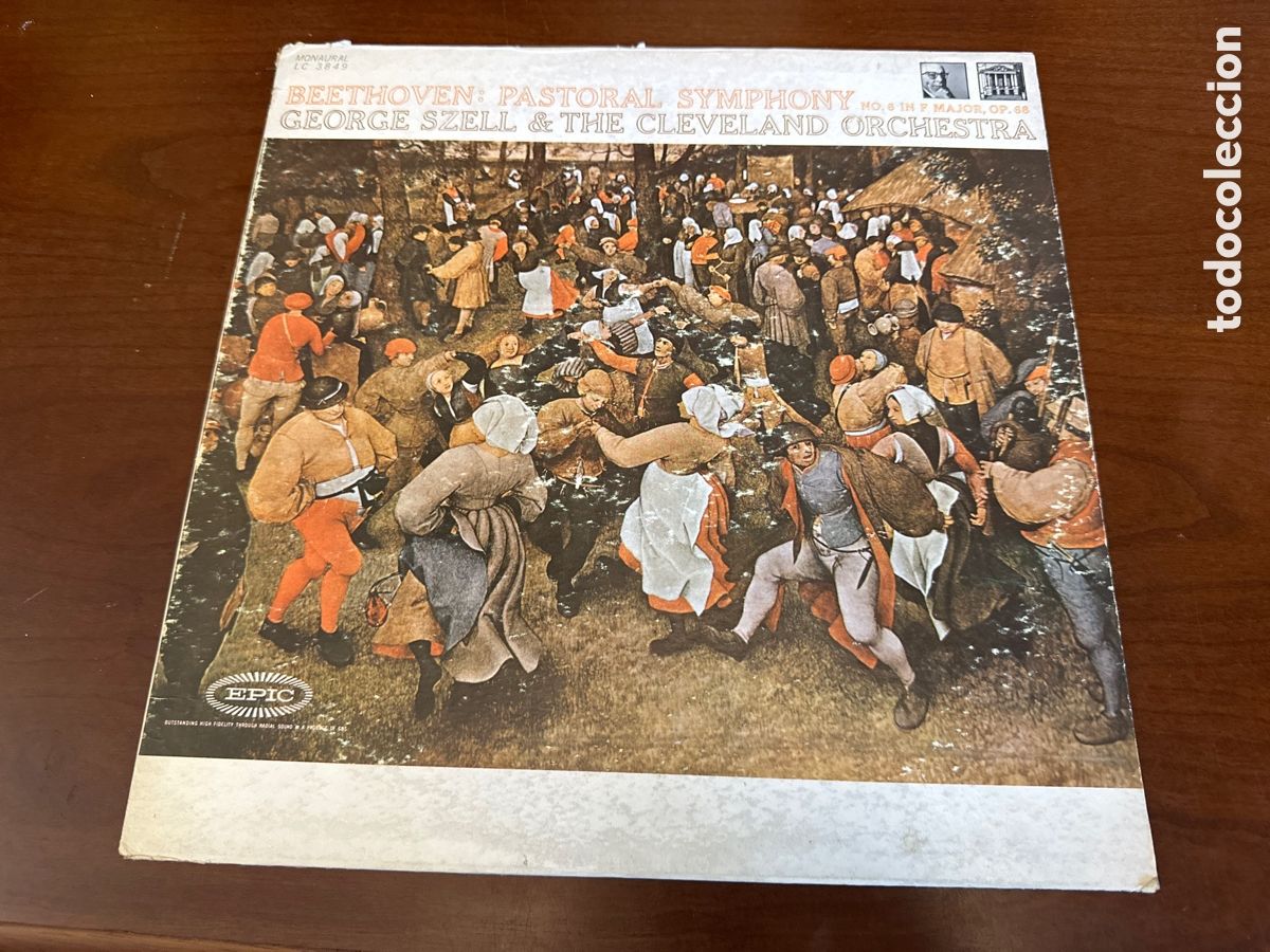 Discos de vinilo: Beethoven - Cleveland Orchestra, George Szell - Symphony No. 6
