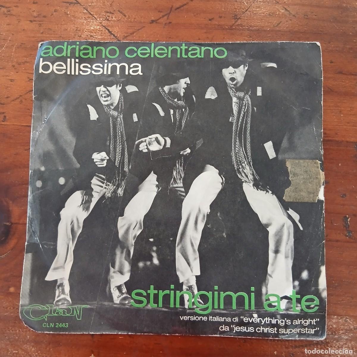 Discos de vinilo: Disco single de Adri&aacute;n calentando