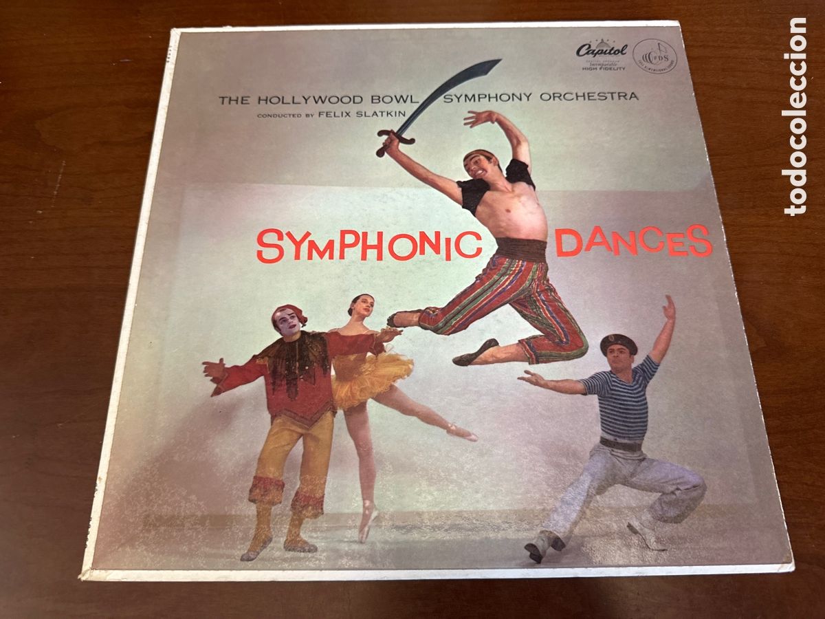 Discos de vinilo: SYMPHONIC DANCES - THE HOLLYWOOD BOWL SYMPHONY ORCHESTRA / LP CAPITOL / BUEN ESTADO