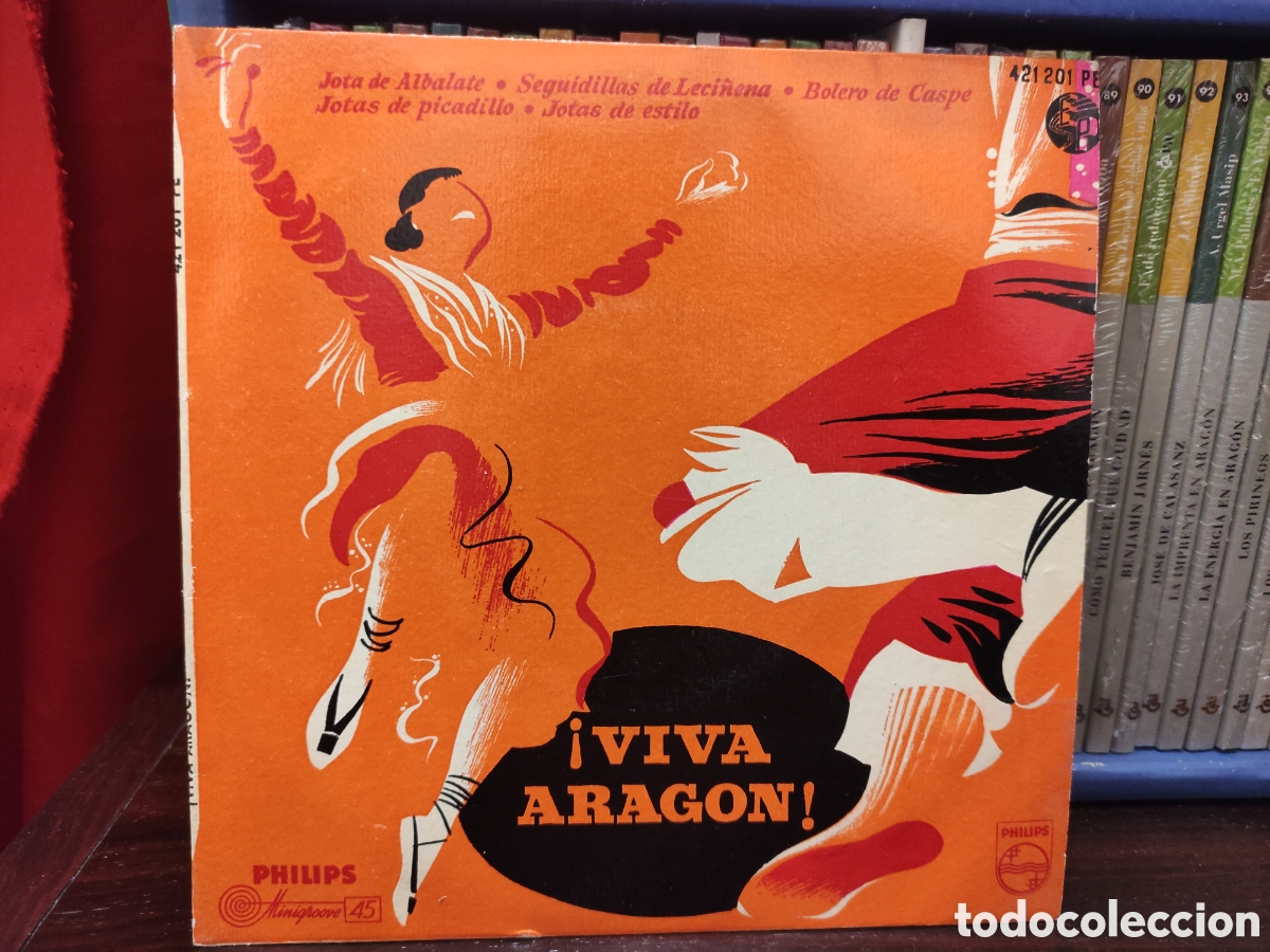Discos de vinilo: VIVA ARAGON - Jota de Albalate - Seguidillas de Lecinena