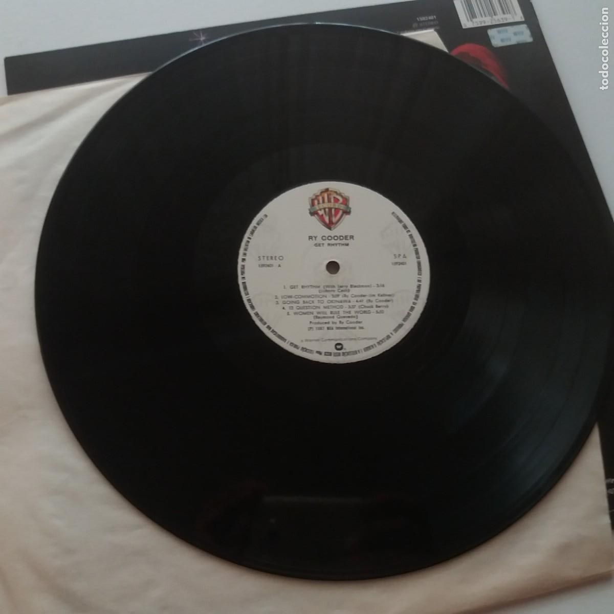 Discos de vinilo: Ry Cooder &ndash; Get Rhythm. LP - Foto 3