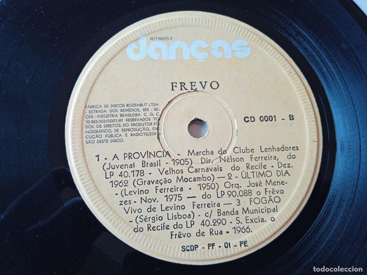 Discos de vinilo: Ritmos e dancas - Frevo - Single Libro original Rozenblint Brasil 1966 - Foto 13