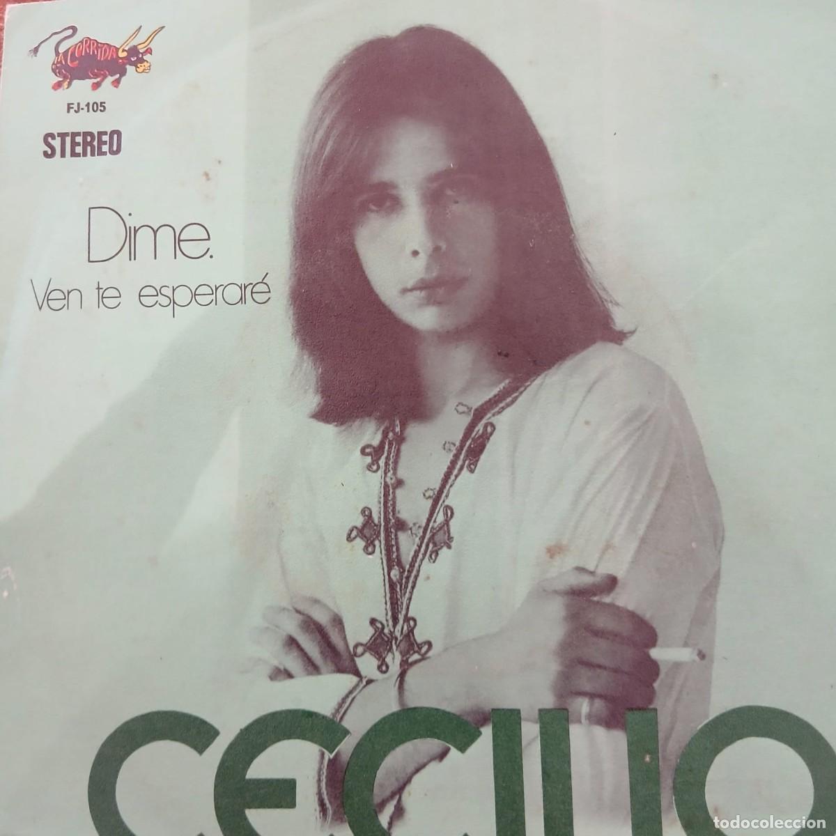 Discos de vinilo: Disco single de Cecilio .dime