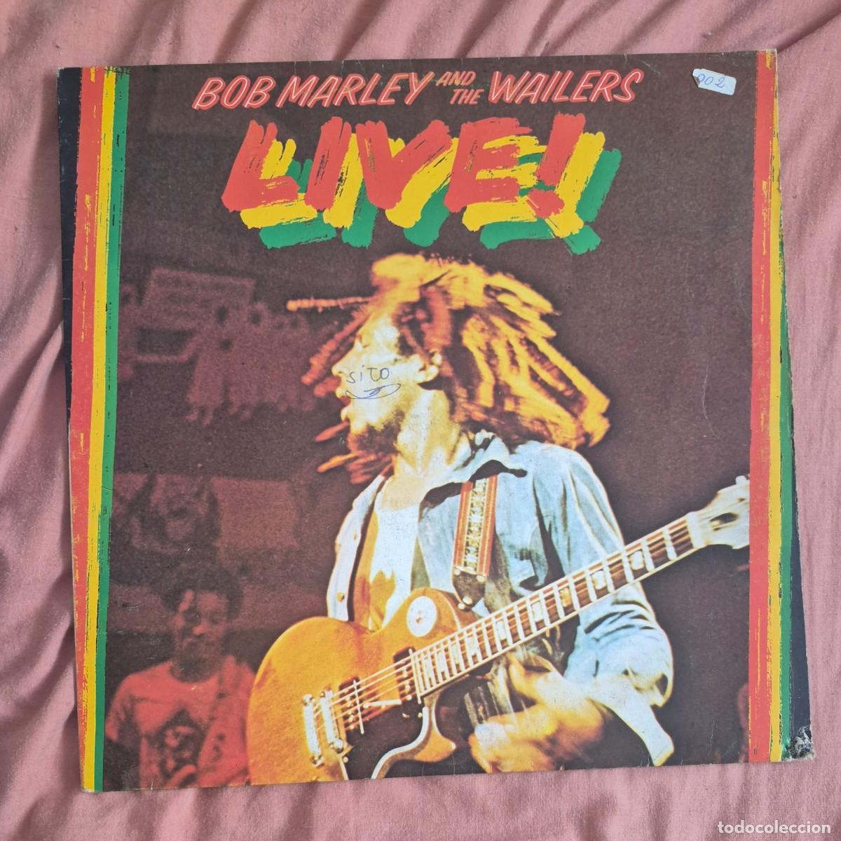 Discos de vinilo: LIVE! - BOB MARLEY AND THE WAILERS (LP, VINILO)