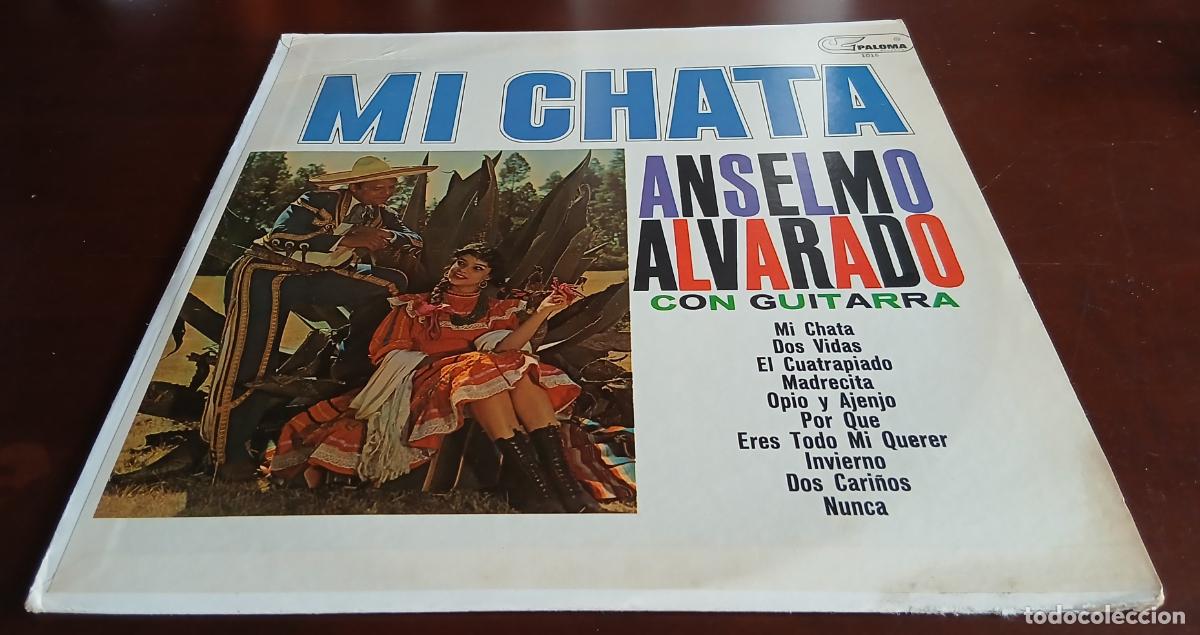 Discos de vinilo: ANSELMO ALVARADO CON GUITARRA - MI CHATA - LP - USA