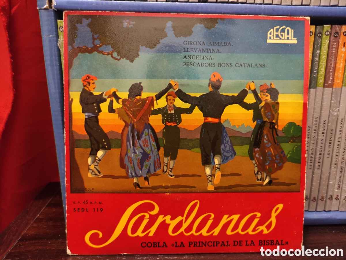 Discos de vinilo: SARDANAS - Cobla La Principal de La Bisbal - GIRONA AIMADA / LLEVANTINA