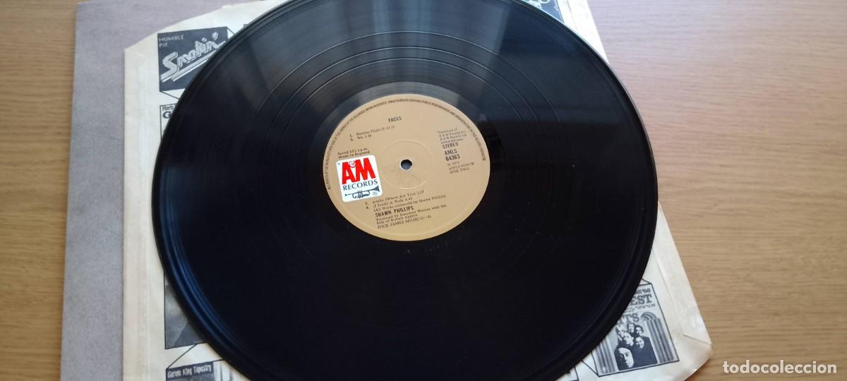 Discos de vinilo: Shawn Phillips &ndash; Faces. LP rock USA 70s - Foto 3