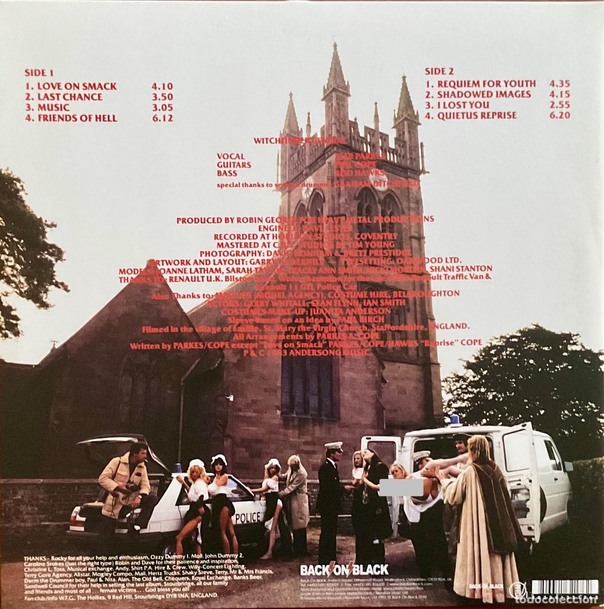 Discos de vinilo: WITCHFINDER GENERAL - FRIENDS OF HELL - Foto 2