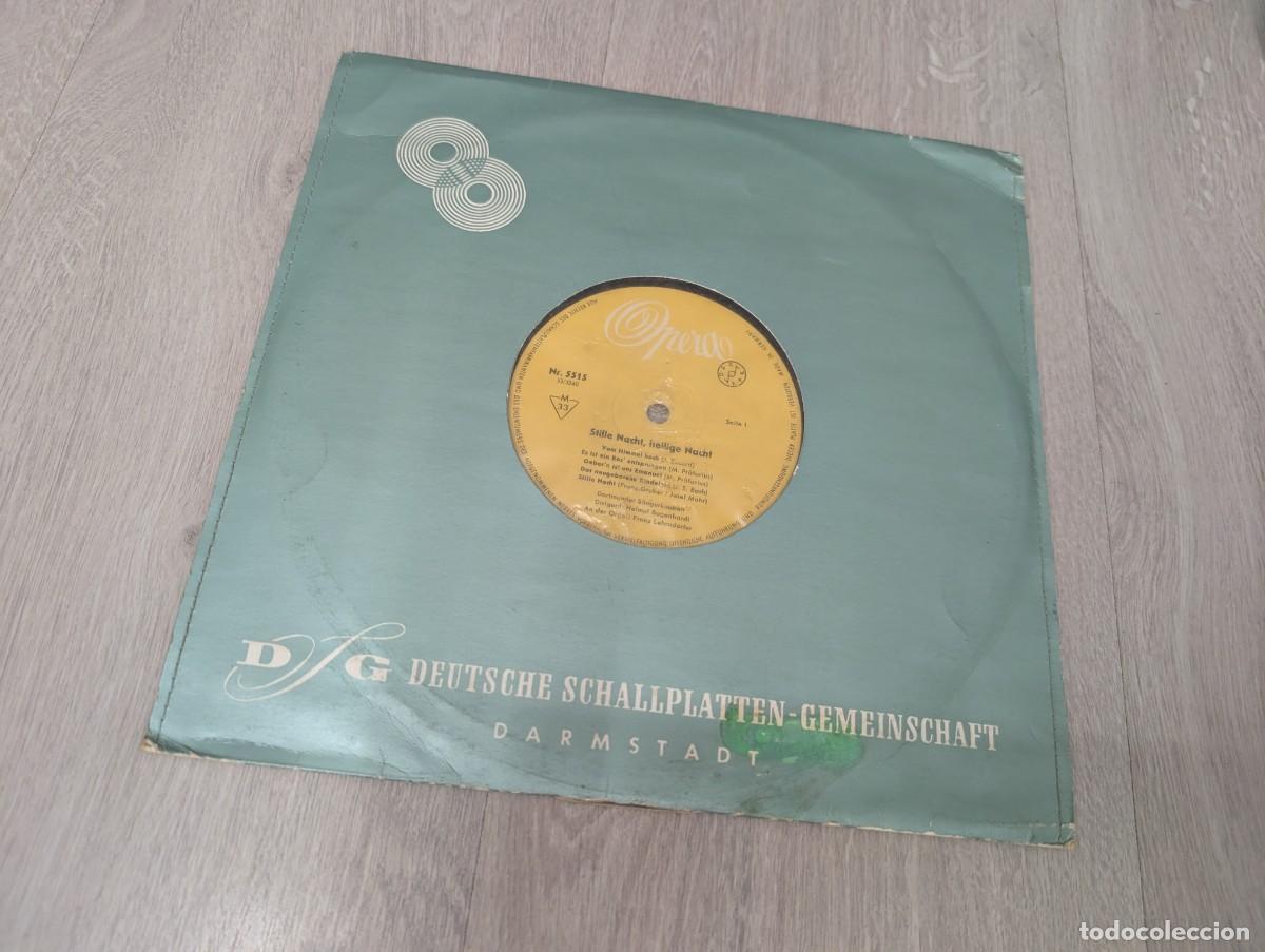 Discos de vinilo: STILLE NACHT, HELLIGE NACHT - OPERA - , COROS ..UN BUEN ESPECTACULO SONORO - GERMANY . LP 10&rdquo;