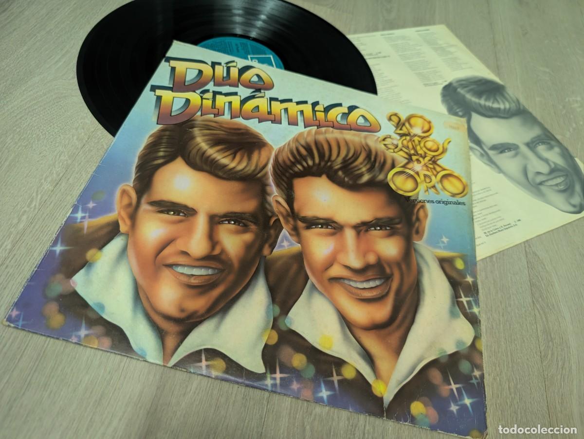 Discos de vinilo: DUO DINAMICO - 20 EXITOS DE ORO ..LP DE EMI-ODEON - 1&ordf; EDICION - 1980 - INCLUYE EL ENCARTE