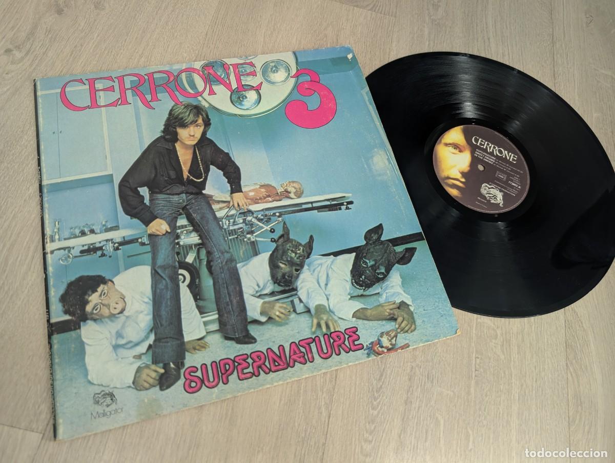 Discos de vinilo: CERRONE 3 - SUPERNATURE ..LP DE WEA- FRANCIA - PORTADA GATEFOLD - 1977 - CON VARIOS EXITOS DISCO