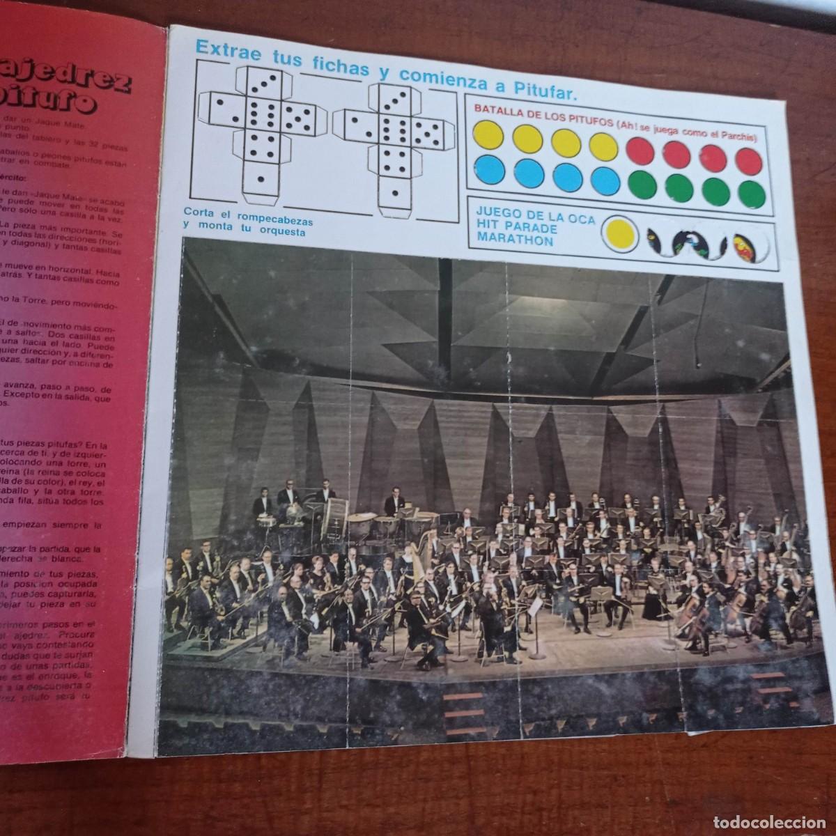 Discos de vinilo: LA OCA PITUFA - LP + EL GRAN LIBRO DE LOS JUEGOS PITUFOS - Foto 10