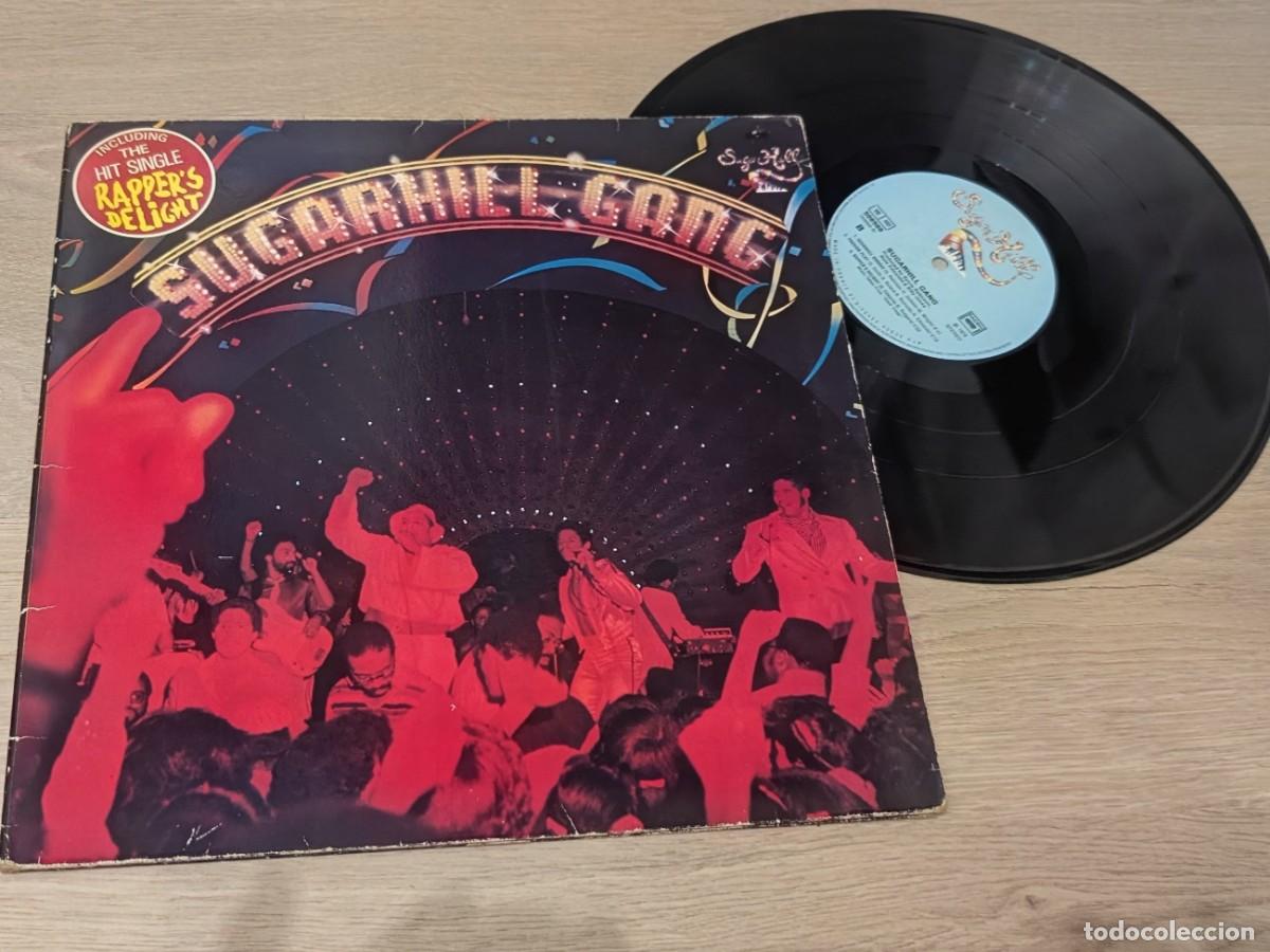 Discos de vinilo: SUGARHILL GANG - LP MISMO NOMBRE - VOGUE ED. FRANCIA 1979 GATEFOLD ..INCLUYE .N&ordm; 1 RAPPER&acute;S DELIGHT
