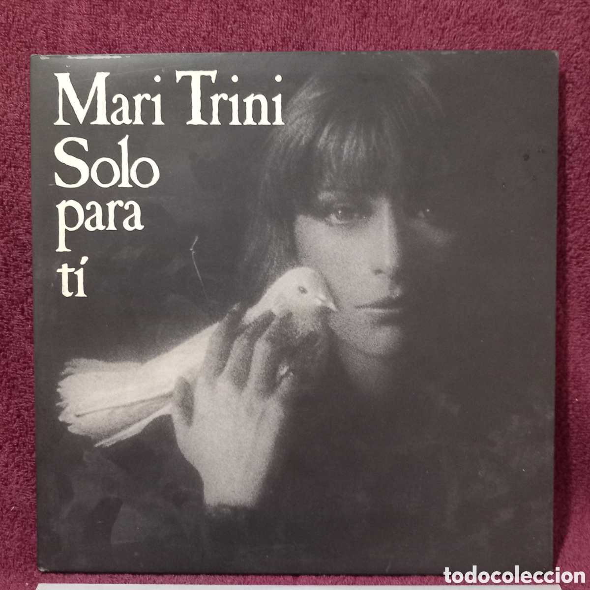 Discos de vinilo: LP MARI TRINI-SOLO PARA TI(1978 HISPAVOX-CONTIENE ENCARTE)pocas se&ntilde;ales