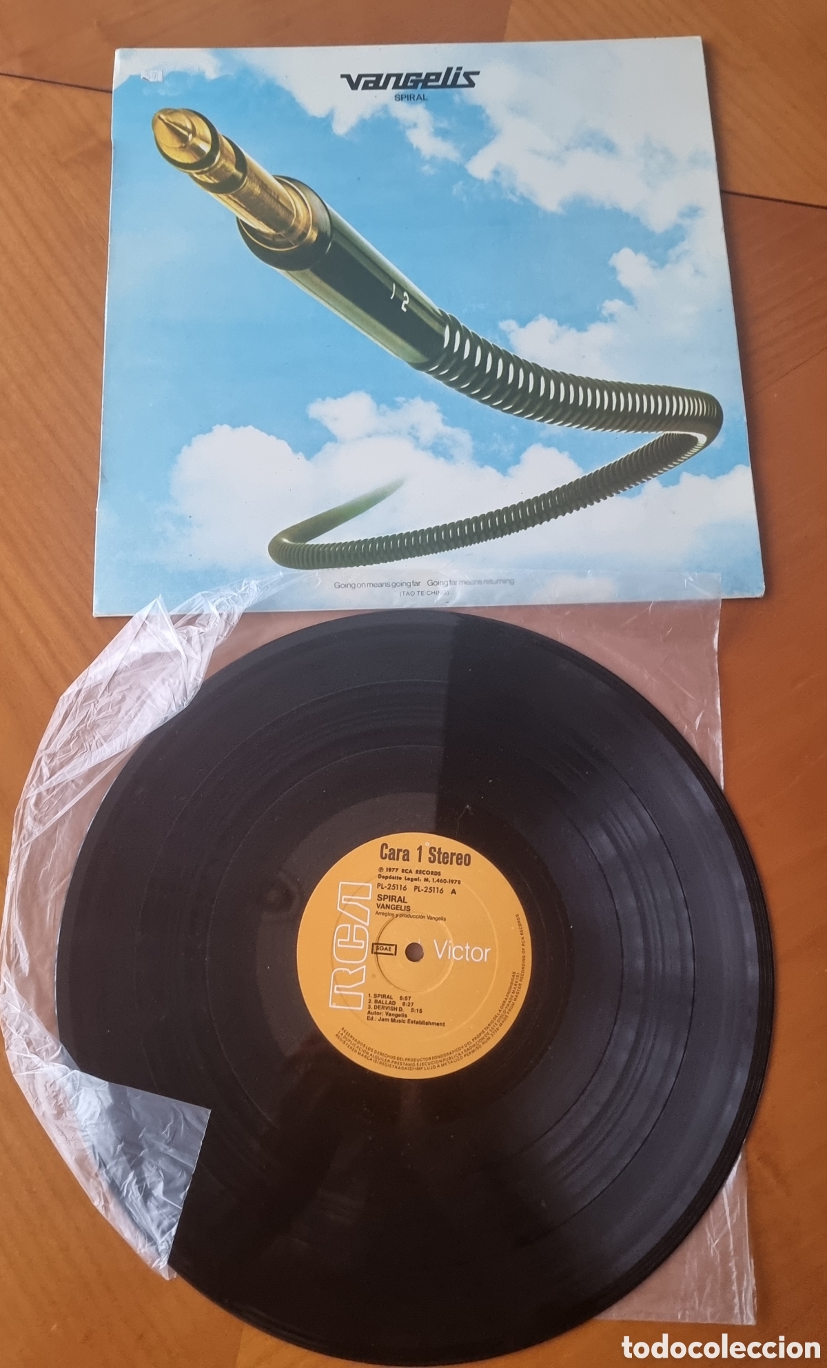 Discos de vinilo: Disco Vangelis original buen estado ved foto
