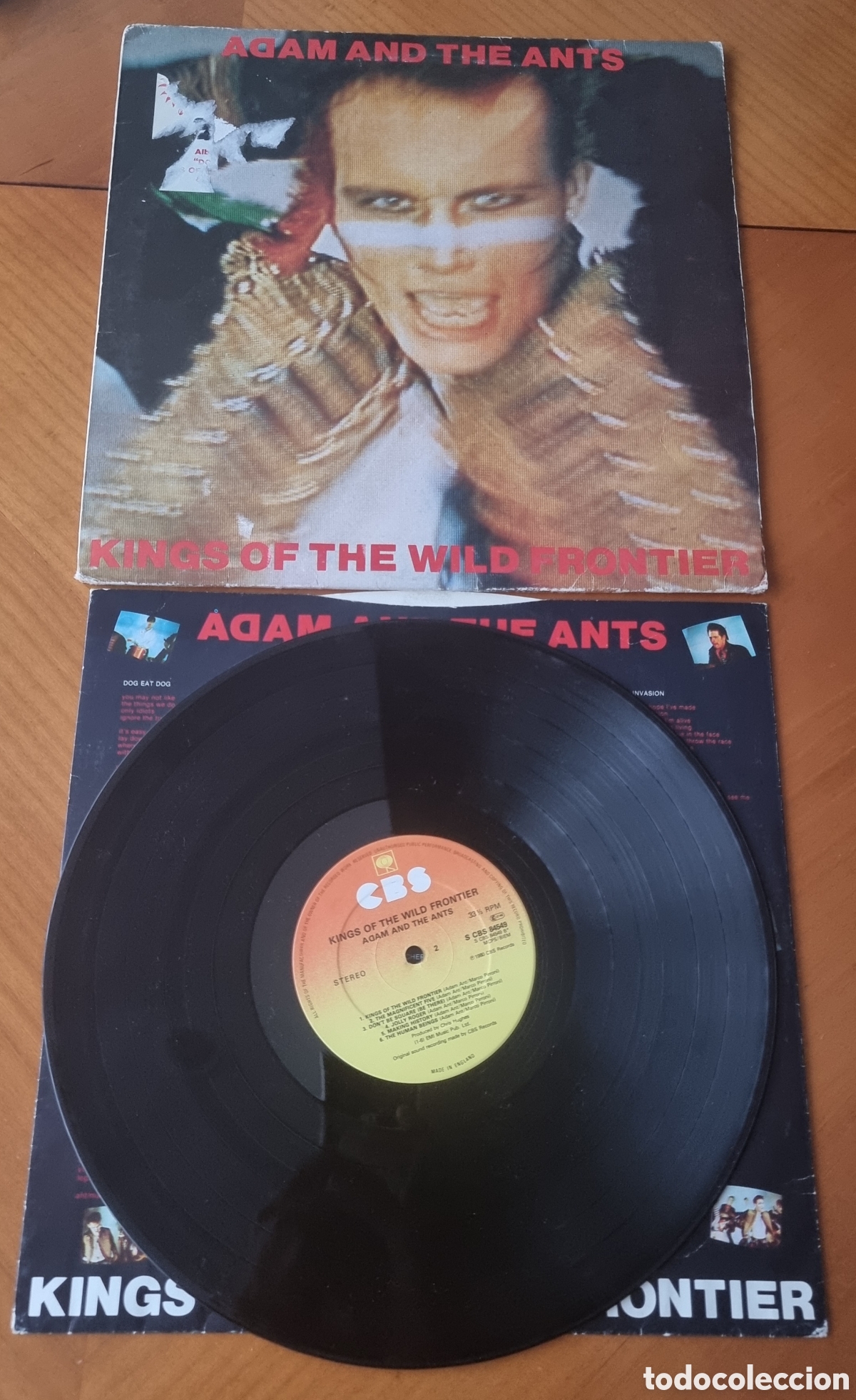 Discos de vinilo: Disco Adan and the ants original y buen estado