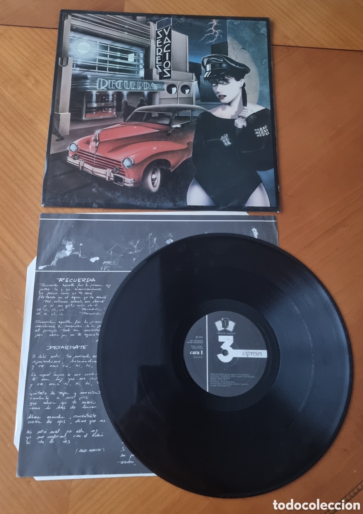 Discos de vinilo: Disco Seres Vac&iacute;os original buen estado ved foto