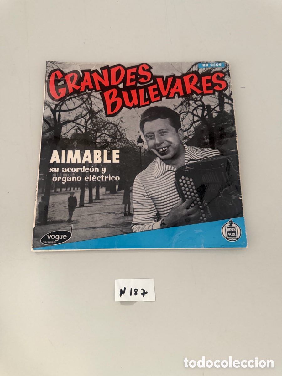 Discos de vinilo: LP. Aimable &ndash; Grandes Bulevares