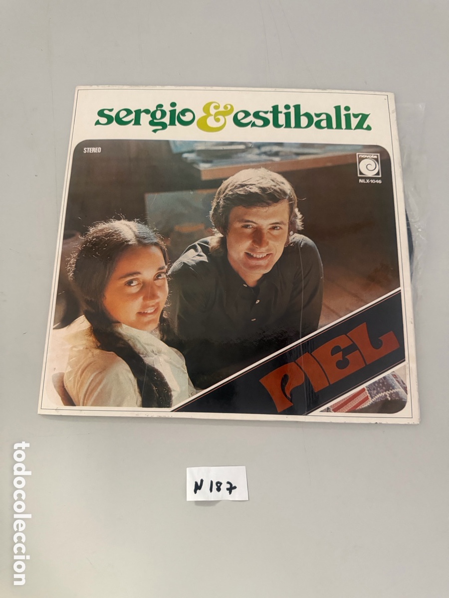 Discos de vinilo: SERGIO Y ESTIBALIZ - PIEL - LP - 1974