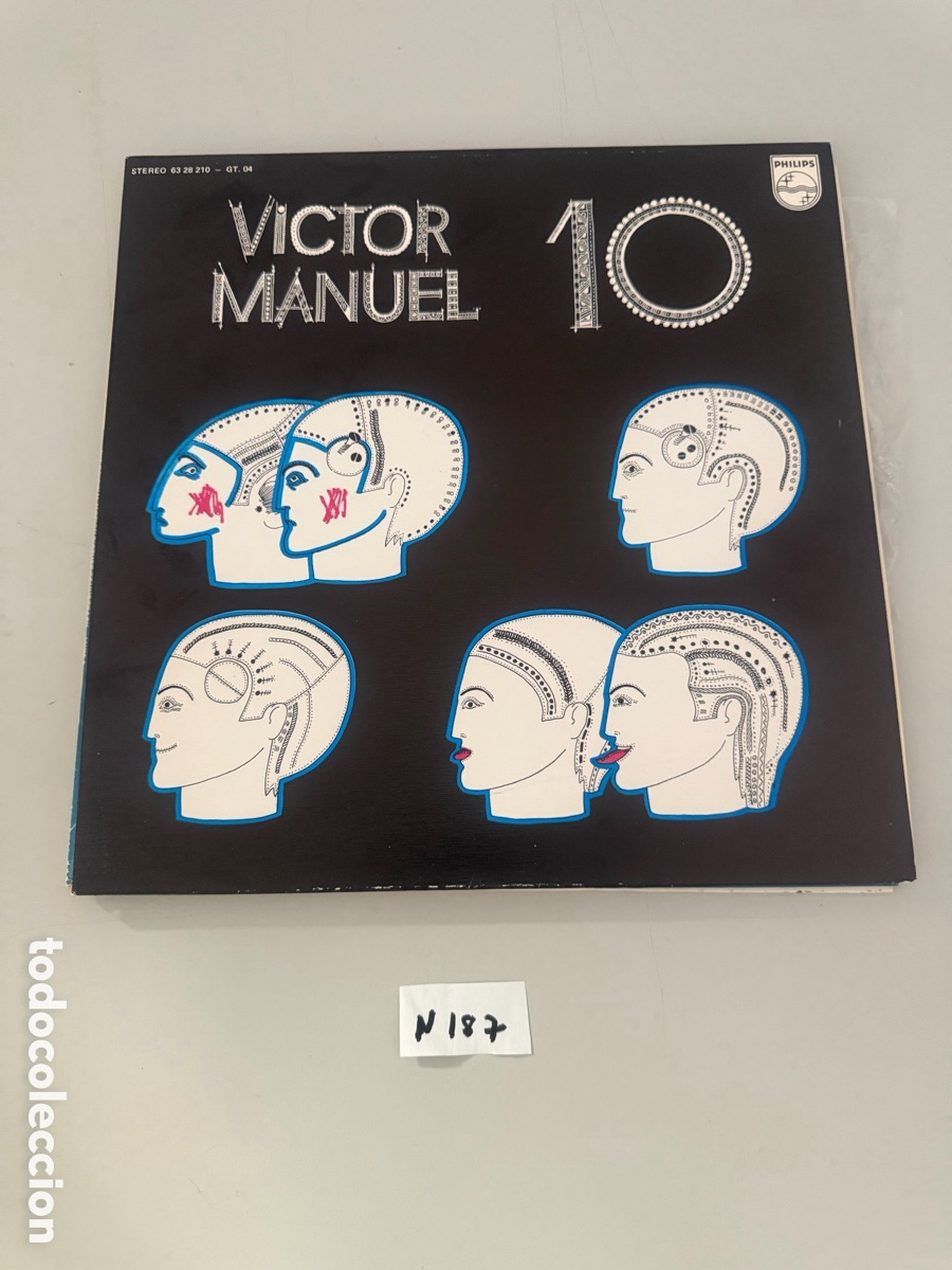 Discos de vinilo: VICTOR MANUEL - VICTOR MANUEL 10 -
