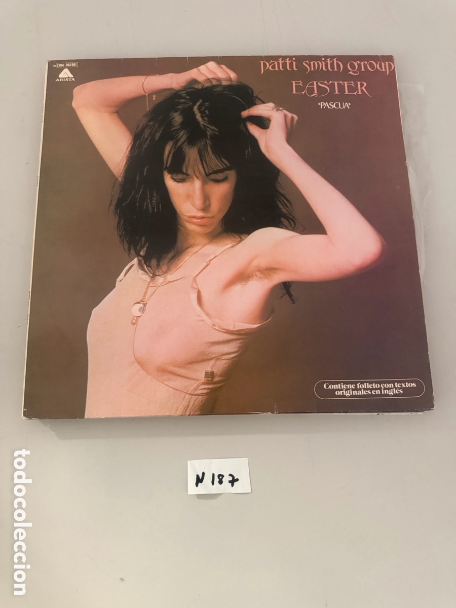 Discos de vinilo: PATTI SMITH GROUP &rdquo;EASTER&rdquo; LP