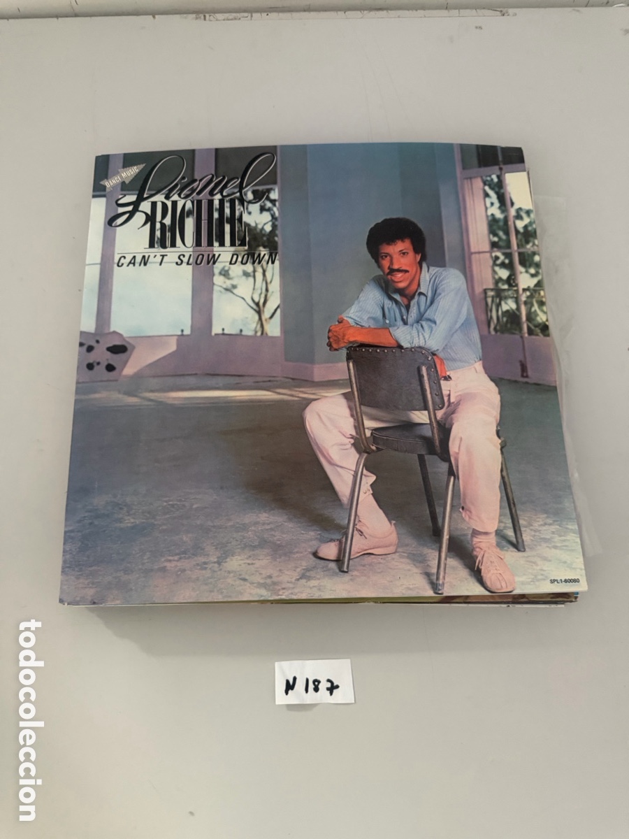 Discos de vinilo: Can't Slow Down de Lionel Richie