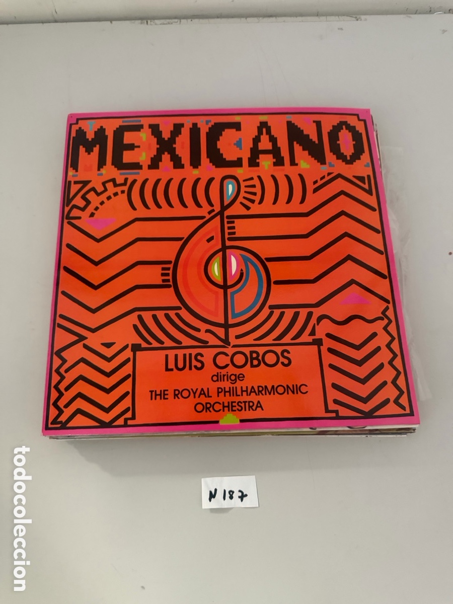 Discos de vinilo: LP MEXICANO LUIS COBOS.