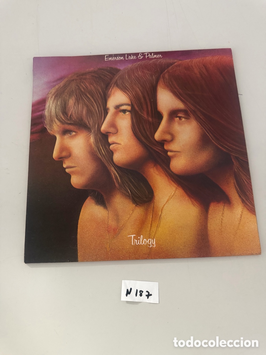 Discos de vinilo: EMERSON LAKE & PALMER, TRILOGY. LP