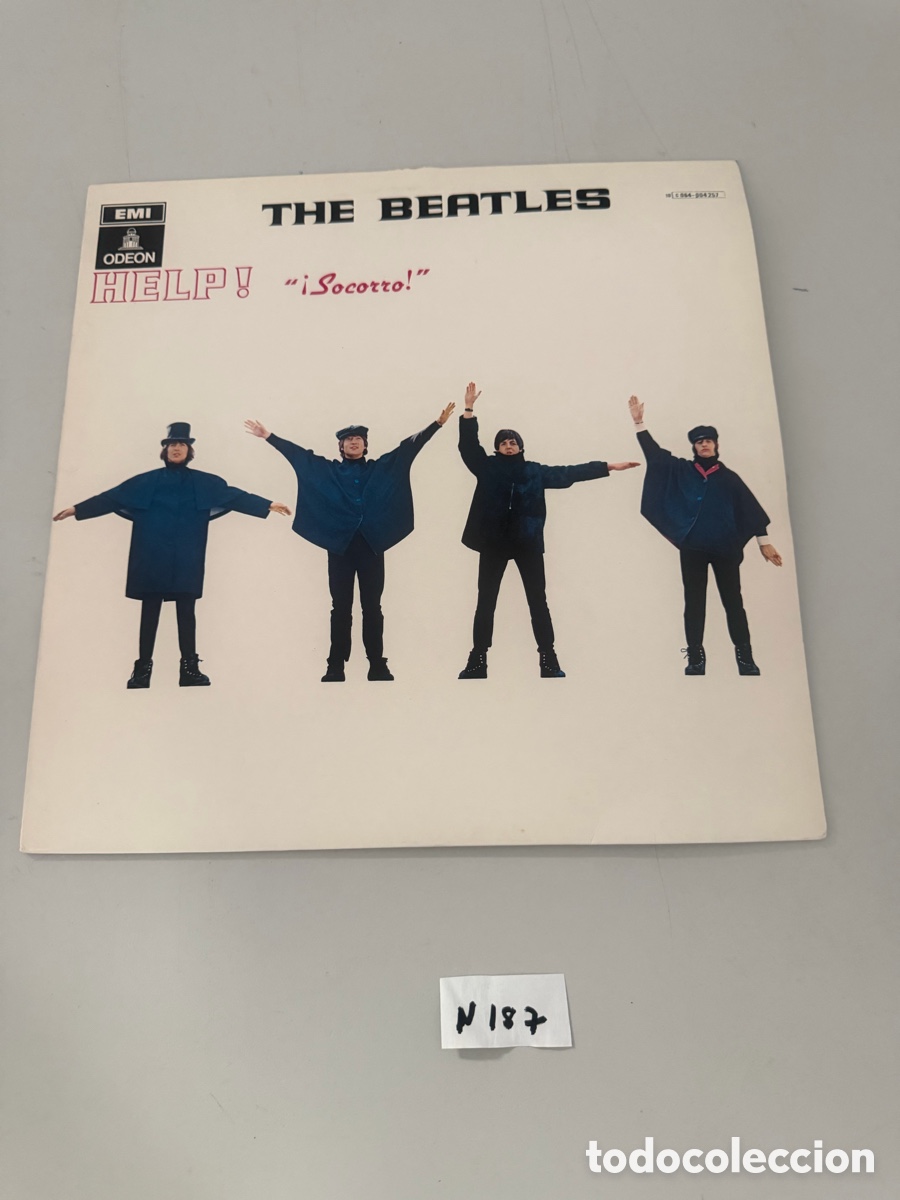 Discos de vinilo: lp The Beatles &lrm;&ndash; Help! &rdquo;Socorro&rdquo;