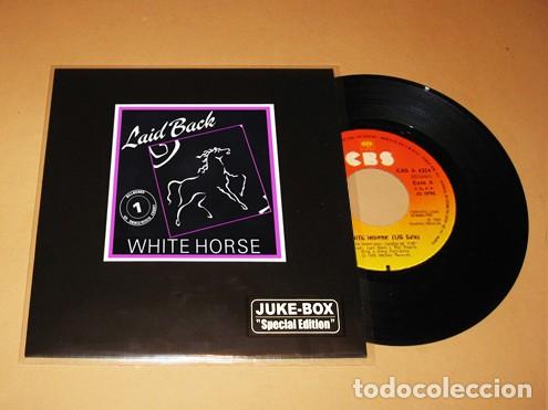 Discos de vinilo: LAID BACK - WHITE HORSE - SINGLE - 1984 - JUKE-BOX - TEMAZO N&ordm;1 EN USA / EUROPA