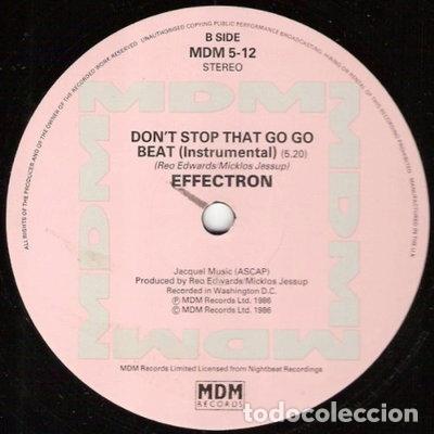Discos de vinilo: Effectron / Don't Stop That Go Go Beat- 5012983400567