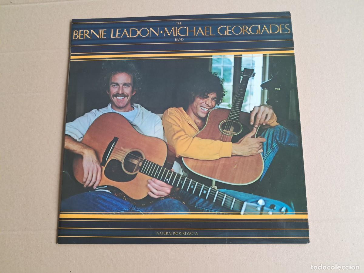 Discos de vinilo: THE BERNIE LEADON & MICHAEL GEORGIADIS BAND - NATURAL PROGRESSIONS LP 1977 EDICION ESPA&Ntilde;OLA