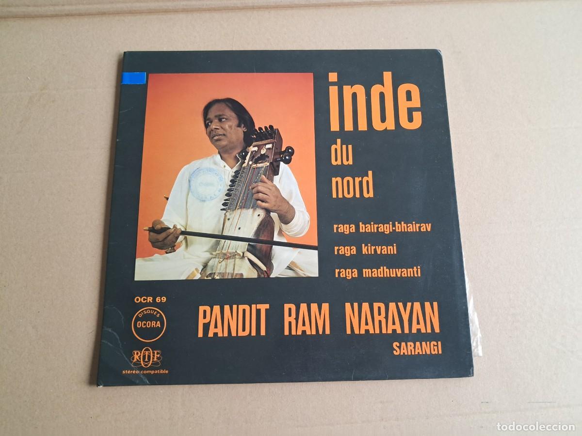 Discos de vinilo: PANDIT RAM NARAYAN - INDE DU NORD LP GATEFOLD 1971 EDICION FRANCIA