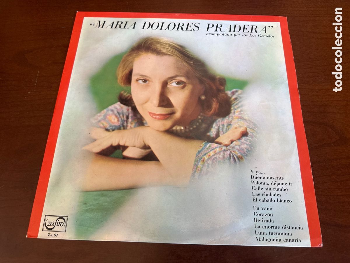 Discos de vinilo: MARIA DOLORES PRADERA & LOS GEMELOS LP 1967 ZAFIRO EDICION ESPA&Ntilde;OLA SPAIN