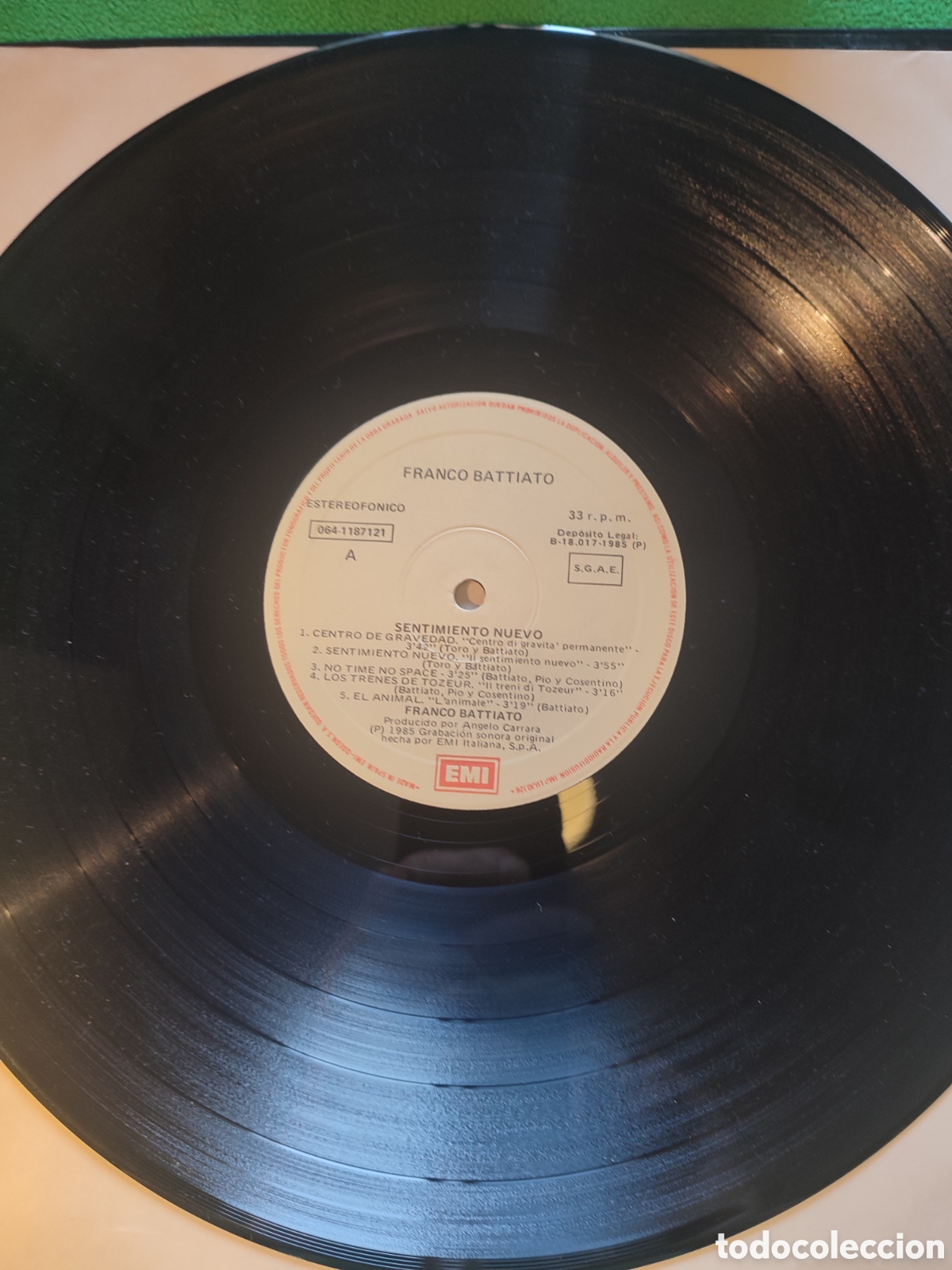 Discos de vinilo: Franco Battiato - Ecos de danzas Sufi - Foto 2