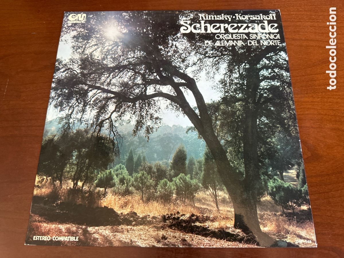Discos de vinilo: SCHEREZADE DE RIMSKY - KORSAKOF - ORQUESTA SINF&Oacute;NICA DE ALEMANIA DEL NORTE LP GRAMUSIC DE 1972