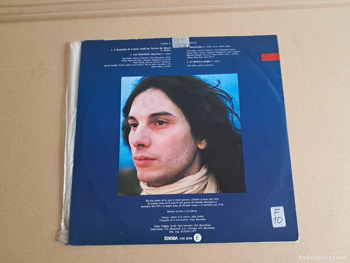 Discos de vinilo: TOTI SOLER - DESDESIG LP 1977 - Foto 6