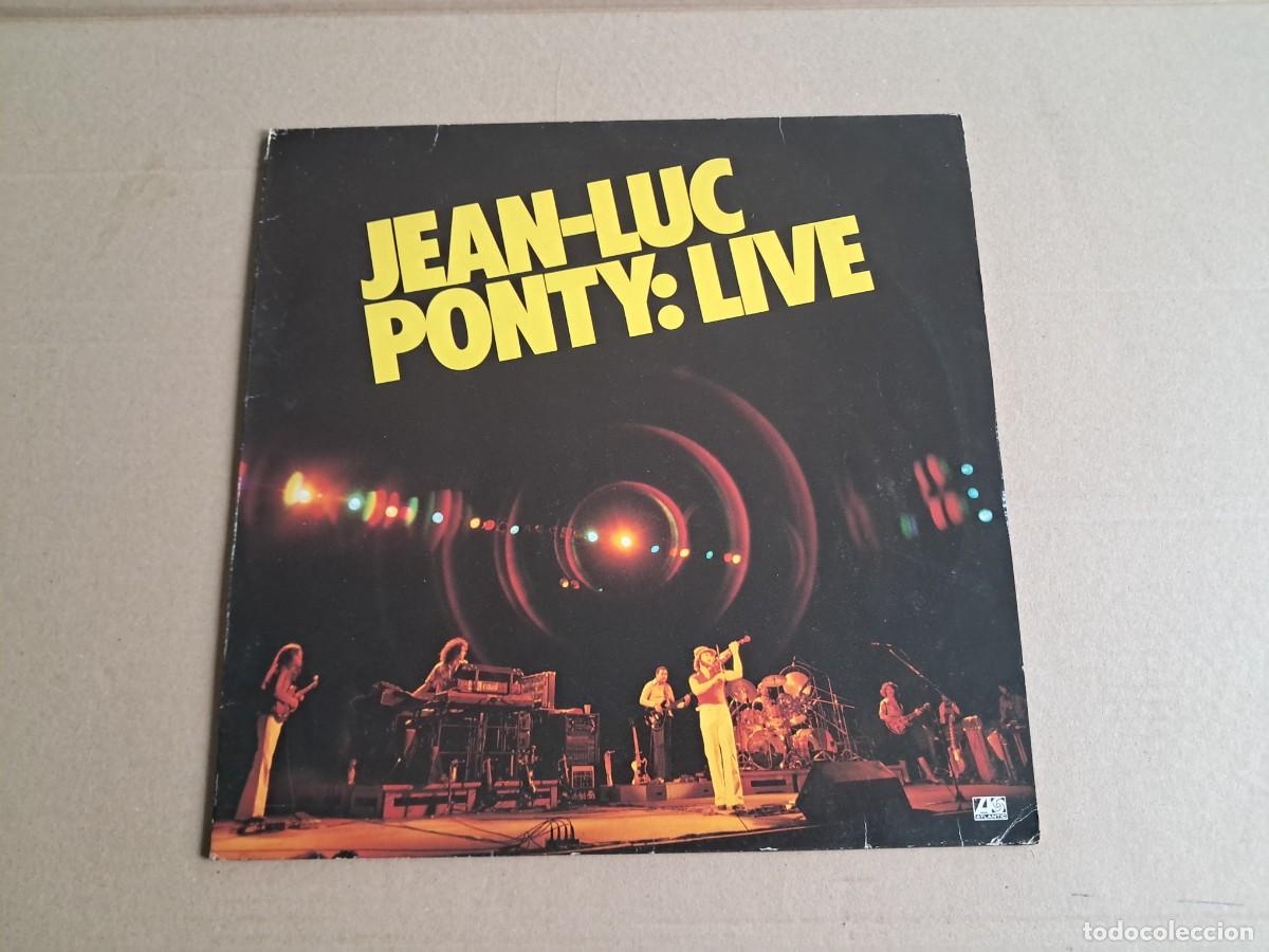Discos de vinilo: JEAN LUC PONTY - LIVE LP 1979 EDICION ALEMANA ROCK FUSION