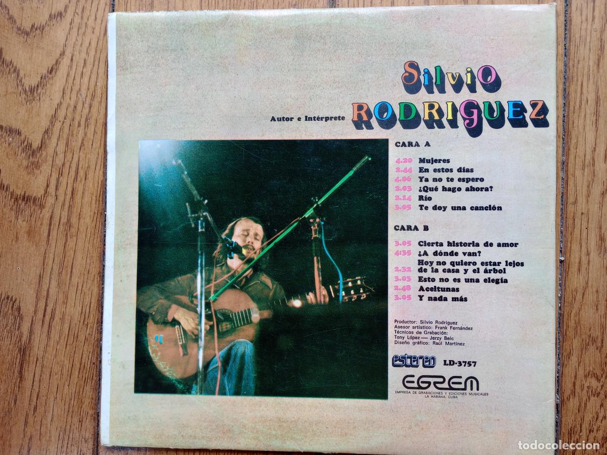 Discos de vinilo: Silvio Rodr&iacute;guez - mujeres - Foto 5